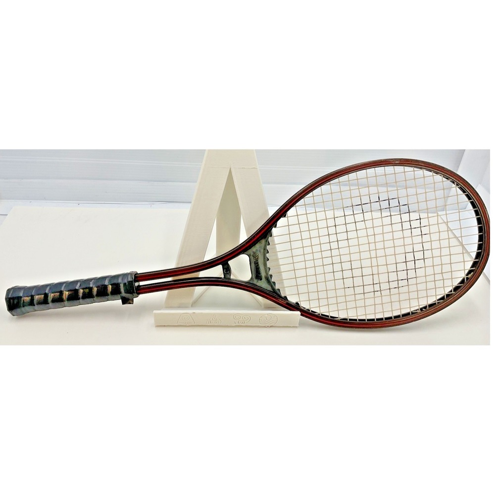 Spalding Net King Tennis‎ Racket 4 1/2 L Grip Vintage Bronze - Picture 2 of 5